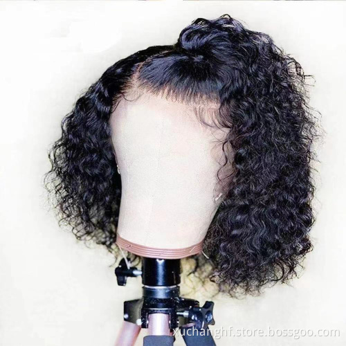 Hot Selling Lace Wavy Cheap Bob Wig,8-16 Inch Brazilian Hair Lace Front Wig,Virgin Remy 100% Real Human Hair Wig